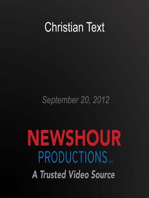 cover image of Christian Text